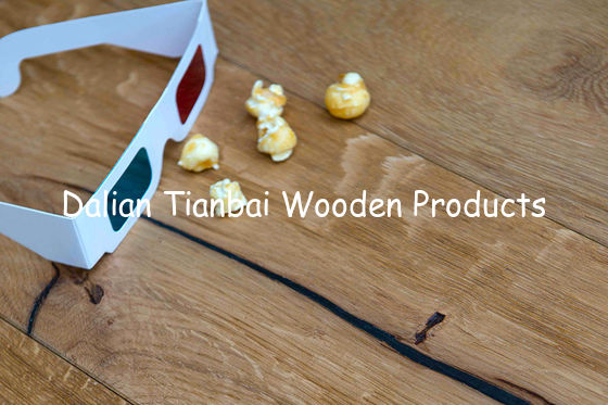 Multilayer 1-strip engineered, Oak, Rustic, Hand Finished 03