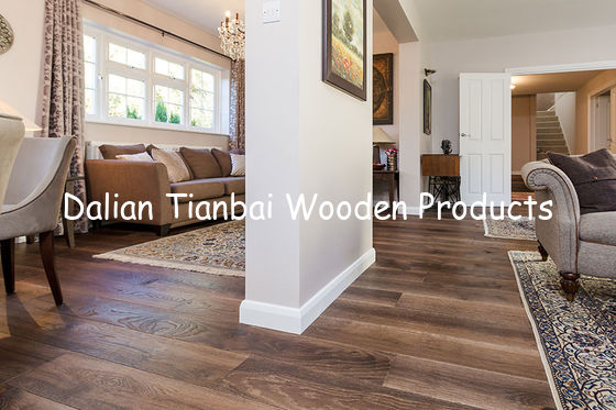 Multilayer 1-strip engineered, Oak, Rustic, Hand Finished 05