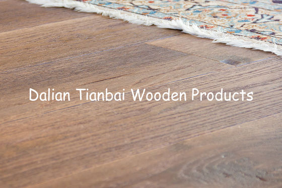 Multilayer 1-strip engineered, Oak, Rustic, Hand Finished 05