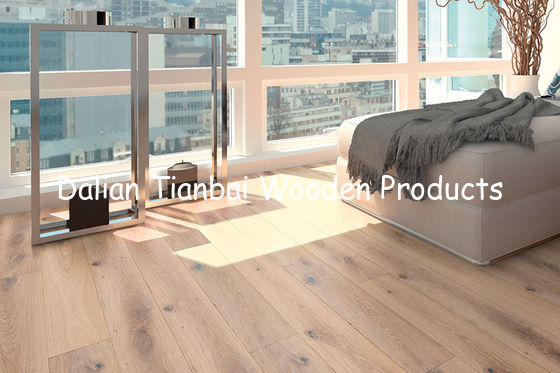 Multilayer 1-strip engineered, Oak, Rustic, Hand Finished 06